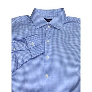 Proper Cloth McKernan button Up Dress Shirt Blue Men's‎ 2XL